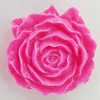 Resin Cabochons, No Hole Headwear & Costume Accessory, Flower 31mm, Sold by Bag