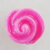 Resin Cabochons, No Hole Headwear & Costume Accessory, Flower 8mm, Sold by Bag