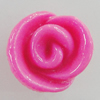 Resin Cabochons, No Hole Headwear & Costume Accessory, Flower 16mm, Sold by Bag