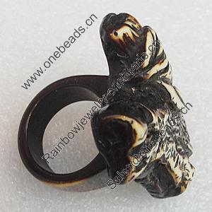 Resin Rings, 41x35mm, Sold by Box