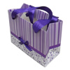 Gift Shopping Bag, Material:Paper, Size: about 14cm wide, 11cm high, 6.5cm bottom wide, Sold by Box