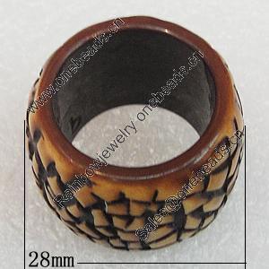 Resin Rings, 28mm, Sold by Box