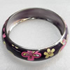 Iron Bracelet, width:21mm, Inner diameter:70mm, Outside diameter:83mm, Sold by Dozen