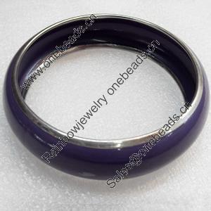 Iron Bracelet, width:21mm, Inner diameter:70mm, Outside diameter:83mm, Sold by Dozen