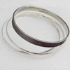 Iron Bracelet, width:4-7mm, Inner diameter:65mm, Outside diameter:72mm, Sold by Dozen