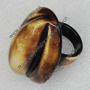 Resin Rings, 49x34mm, Sold by Box
