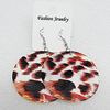 Shell Earrings, Flat Round 50mm, Sold by Group