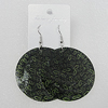 Shell Earrings, Flat Round 50mm, Sold by Group