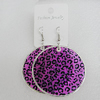 Shell Earrings, Flat Round 50mm, Sold by Group