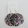 Shell Earrings, Flat Round 50mm, Sold by Group