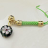 Mobile Decoration, Cloisonne, Length about:3.66-inch, Pendant width about:13mm, Sold by Strand