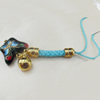 Mobile Decoration, Cloisonne, Length about:3.267-inch, Pendant width about:12mm, Sold by Strand