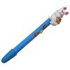 Pen, Fimo Material, width:10mm, Length about:6.29-inch, Sold by Dozen