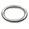 Donut Zinc Alloy Jewelry Findings Lead-free, O:14x10mm I:10x6mm, Sold by Bag