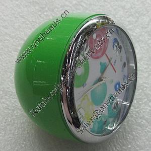 Fashional Watch, Metal Zinc Alloy, Decorations, Round 40mm, Sold by PC