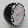 Fashional Watch, Metal Zinc Alloy, Decorations, Round 40mm, Sold by PC