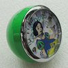 Fashional Watch, Metal Zinc Alloy, Decorations, Round 40mm, Sold by PC