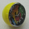 Fashional Watch, Metal Zinc Alloy, Decorations, Round 40mm, Sold by PC