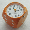 Fashional Watch, Metal Zinc Alloy, Decorations, Cube 37mm, Sold by PC