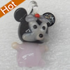 Handmade Lampwork Pendant, 20x30mm, Hole:Approx 2mm, Sold by PC
