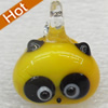 Handmade Lampwork Pendant, 16x18mm, Hole:Approx 3mm, Sold by PC