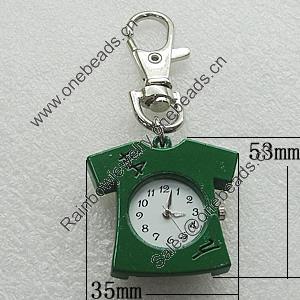 Fashionable Waist Watch, Metal Zinc Alloy, Watch:about 53x35mm, Sold by PC