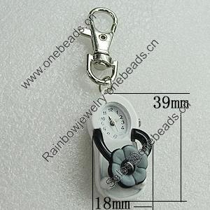 Fashionable Waist Watch, Metal Zinc Alloy, Watch:about 39x18mm, Sold by PC