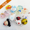 Handmade Lampwork Pendant, Mix color & Mix style, Size about:17-28mm, Hole:Approx 5mm, Sold by Group