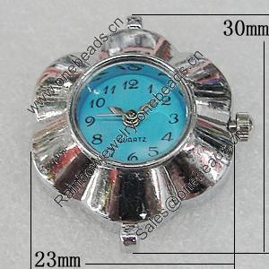 Fashional Watch Face,Zinc Alloy, 30x23mm, Sold by PC