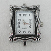 Fashional Watch Face,Zinc Alloy, 29x20mm, Sold by PC