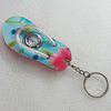 Key Chain With Watch, Slipper 85x38mm, Sold by PC