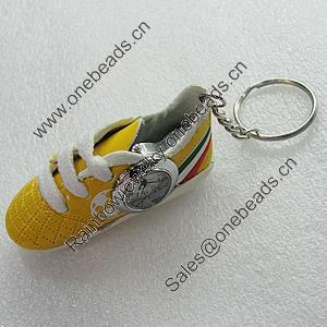 Key Chain With Watch, Shoes 75x24mm, Sold by PC