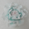 Porcelain Pendants, Flower 42mm Hole:4.5mm, Sold by PC