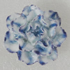 Porcelain Beads, Flower 42mm Hole:3mm, Sold by PC