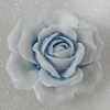 Porcelain Beads, Flower 44mm, Sold by PC
