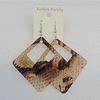 Acrylic Earrings, Diamond 66mm, Sold by Group