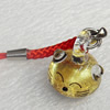 Mobile Decoration, Lampwork, Chain Length about:2.75-inch, Pendant about:16x19mm, Sold by Strand 