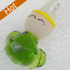 Handmade Lampwork Pendant, 15x25mm, Hole:Approx 3mm, Sold by PC