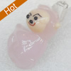 Handmade Lampwork Pendant, 17x31mm, Hole:Approx 3mm, Sold by PC