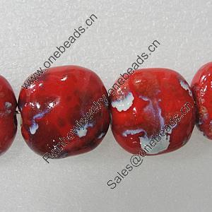 Ceramics Beads, 29mm Hole:4mm, Sold by Bag