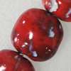 Ceramics Beads, 29mm Hole:4mm, Sold by Bag