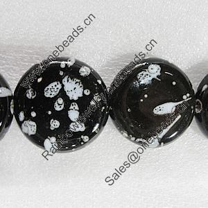 Ceramics Beads, Flat Round 42mm Hole:5mm, Sold by Bag