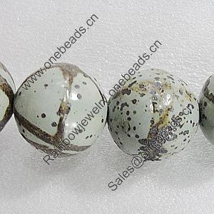 Ceramics Beads, Round 12mm Hole:2mm, Sold by Bag