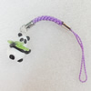 Mobile Decoration, Lampwork, Length about:3.93-inch, Pendant:about:15mm wide, Sold by PC 