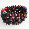 Coconut Shell Bracelet, width about:30mm, Length:Approx 7.1-inch, Sold by Dozen