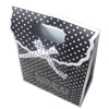 Gift Shopping Bag, Material:Paper, Size: about 12.5cm wide, 17cm high, 6cm bottom wide, Sold by Box