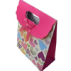 Gift Shopping Bag, Material:Paper, Size: about 12.5cm wide, 17cm high, 6cm bottom wide, Sold by Box