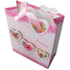 Gift Shopping Bag, Material:Paper, Size: about 18cm wide, 22cm high, 8cm bottom wide, Sold by Box