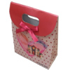 Gift Shopping Bag, Material:Paper, Size: about 12.5cm wide, 16.5cm high, 6cm bottom wide, Sold by Box