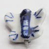 Ceramics Beads, Butterfly 18x15mm Hole:2mm, Sold by Bag